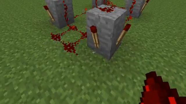 как сделать замыкание в Minecraft 1.4.6