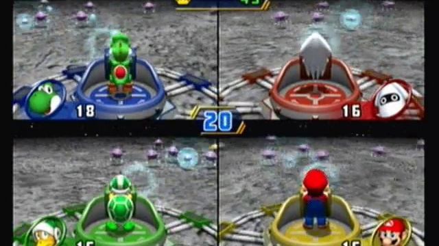 Mario Party 8 - Saucer Swarm смотреть онлайн