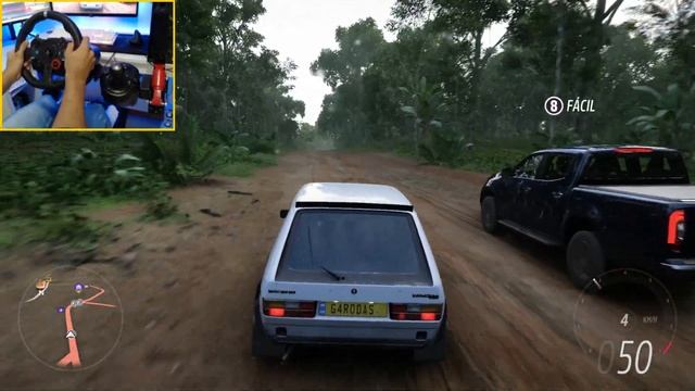 FORZA HORIZON 5 - VOLKSWAGEN GOLF GTi 1983 Steering Wheel G29 Gameplay смотреть онлайн