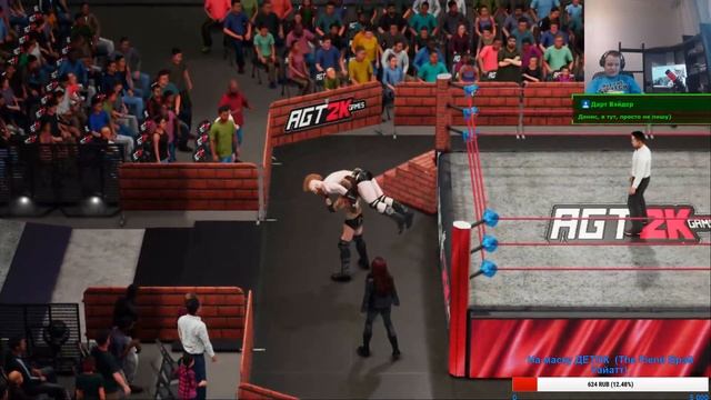 AGT - WWE 2K19 | ИНТЕРАКТИВ СО ЗРИТЕЛЯМИ - AGT SHOW