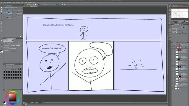 How To Make Comic Or Manga Panels - Clip Studio Paint Pro