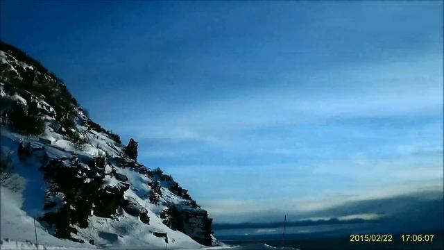 Norway NorthCape Winter Driving - Part 1 (Lakselv To Skarsvag Crossing)