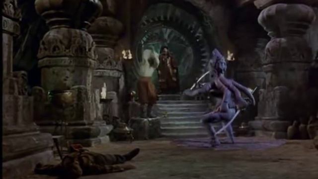 The Golden Voyage of Sinbad (1974) - Battle with Kali смотреть онлайн