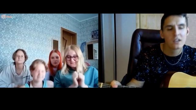 ГИТАРИСТ поёт ЛЮБУЮ ПЕСНЮ в ЧАТ РУЛЕТКЕ 45 смотреть онлайн