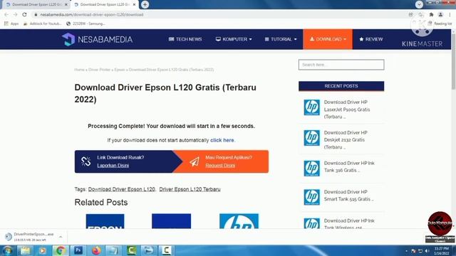 cara install driver printer epson l120 di windows 7 смотреть онлайн