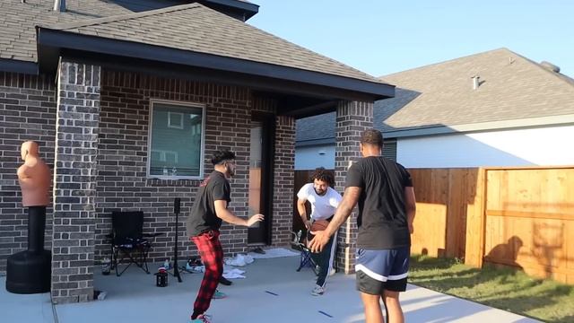 HEATED Backyard Basketball For RARE NBA MEMORABILIA... смотреть онлайн