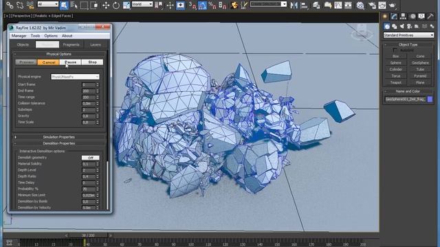 RayFire Tutorial - Interactive Demolition - Basic смотреть онлайн