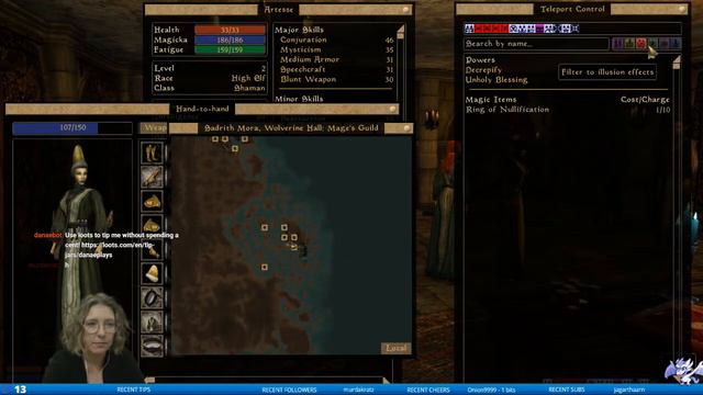 Morrowind Perma-death, episode 107 смотреть онлайн