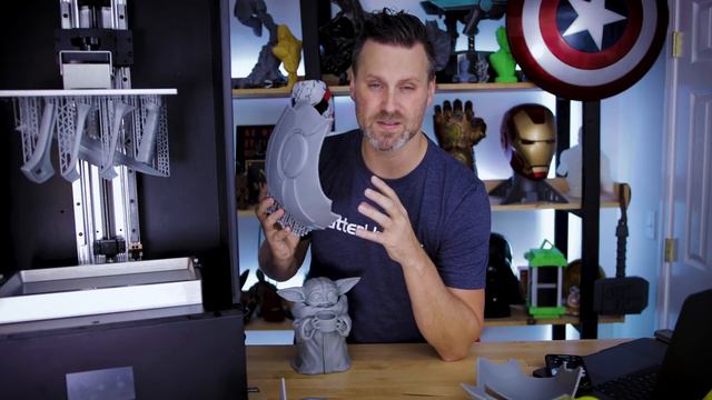 Peopoly Phenom Review - HUGE MSLA Resin 3D Printer | Baby Yoda