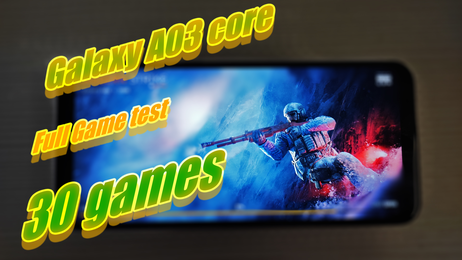 Samsung A03 Core Gaming / Тащит всё / Игровой тест / 30 игр