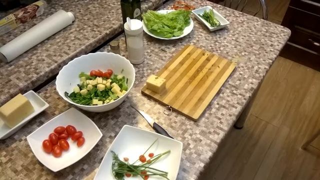Готовим салат , быстро и вкусно . смотреть онлайн