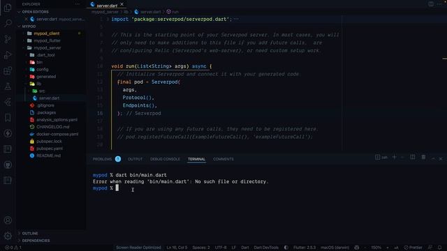 Flutter | Serverpod | Backend in Dart | First Look смотреть онлайн