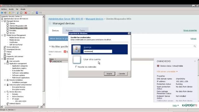 Control Web KASPERSKY SECURITY CENTER 11 смотреть онлайн