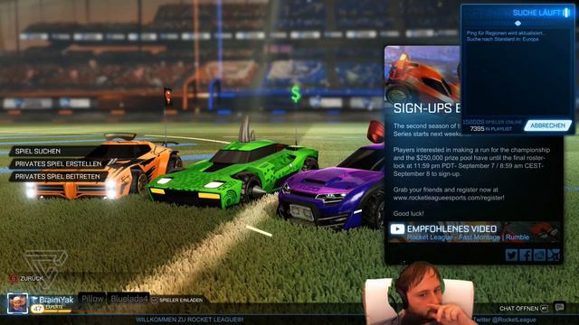 PILLOW UND DIE HITBOX «» Rocket League #48 (Deutsch) | Facecam смотреть онлайн