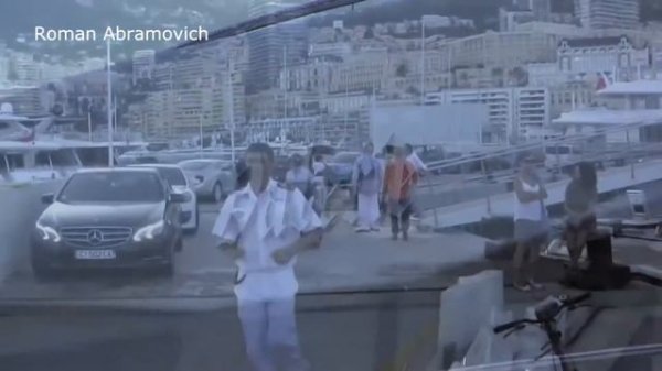 New Yacht Roman Abramovich tour in Monaco Time
