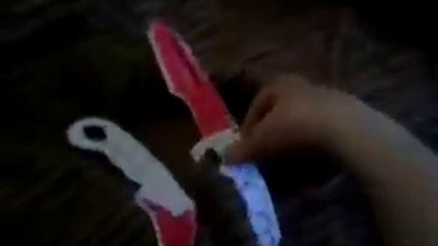 бумажный керамбит крававая паутина и охотничный нож (кс го) смотреть онлайн