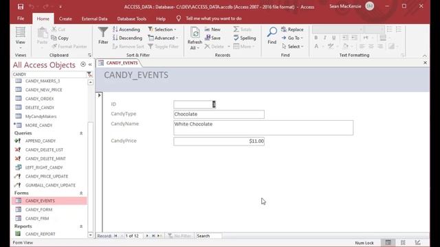 How to Run Code as Your MS Access Form Opens - On Open, On Load, and On Current смотреть онлайн