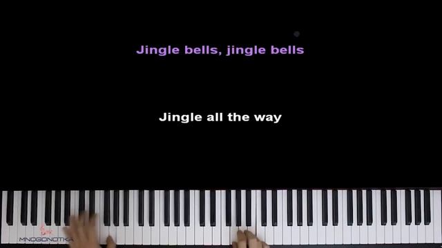 ? ? Jingle Bells (Рождественская песня - колядка) ● караоке | PIANO_KARAOKE ● ᴴᴰ + НОТЫ & MIDI смотреть онлайн