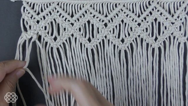 Macrame Table Mat Tutorial NEW Diamond Pattern | BOHO Table Decor смотреть онлайн