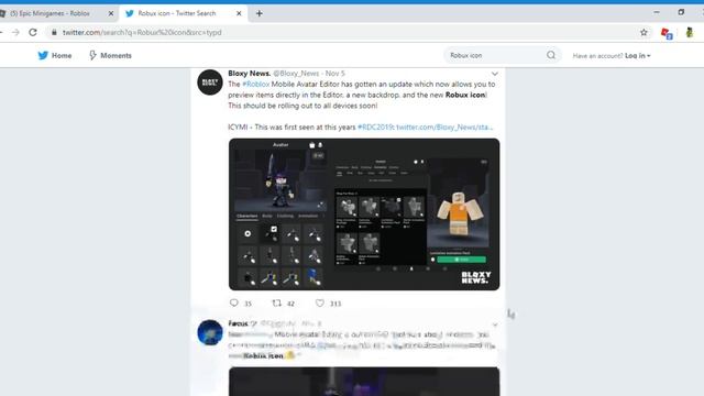(ROBLOX) THE NEW ROBUX ICON! смотреть онлайн