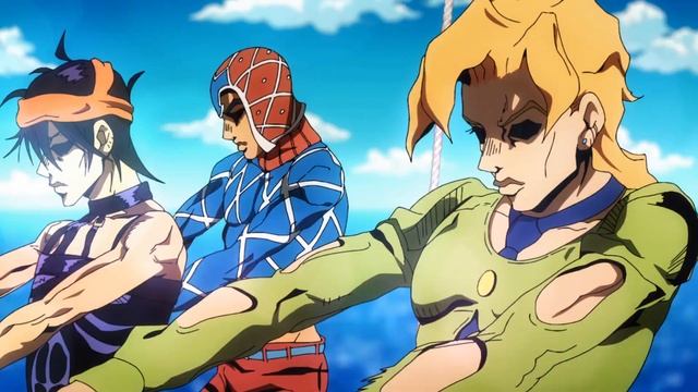 Torture Dance Jojo's Bizarre Adventure Golden Wind (4k Upscale)