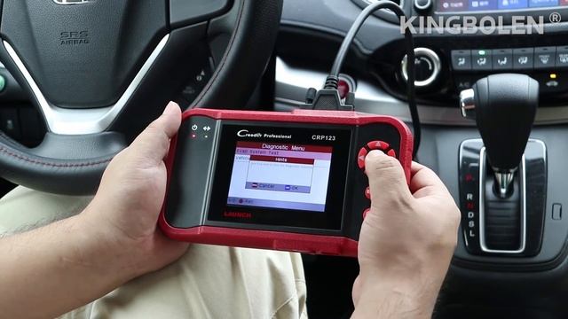 How to use Launch Creader CRP123 Code Reader work on Honda смотреть онлайн