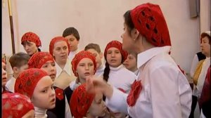 Пасха ГОСПОДНЯ..Хор ВОСКРЕСНОЙ ШКОЛЫ 4-6