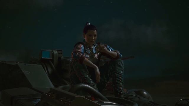 Cyberpunk 2077: Best ending scene. смотреть онлайн