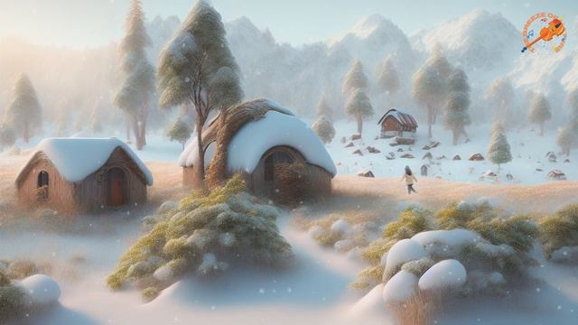 Snowy Dreams: A Guided Sleep Meditation With Falling Snow And Gentle Music смотреть онлайн