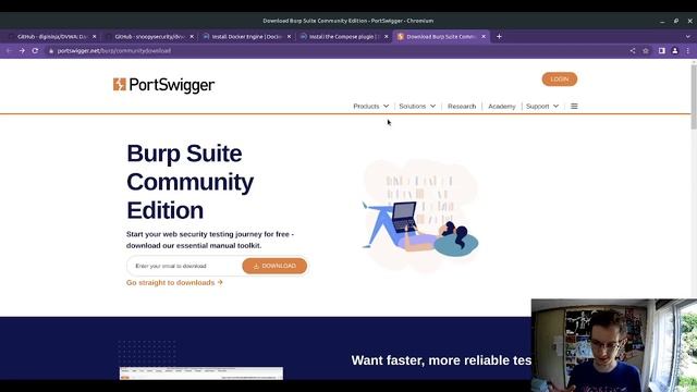 01. Installation / Hacking DVWS with Burp Suite смотреть онлайн