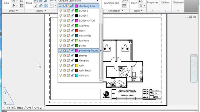 AutoCAD 2011 - 16 Plotting: 08 Layout'ları Organize Etmek смотреть онлайн
