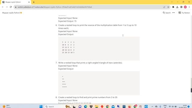 30 days Python Day-14 Solutions смотреть онлайн