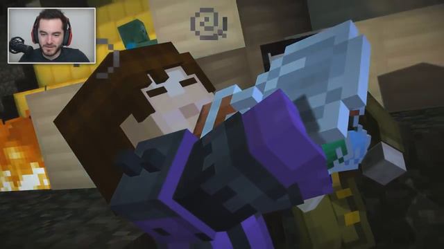 Minecraft Story Mode Let’s Play: Episode 5 Part 3 - SPARTA KICK смотреть онлайн
