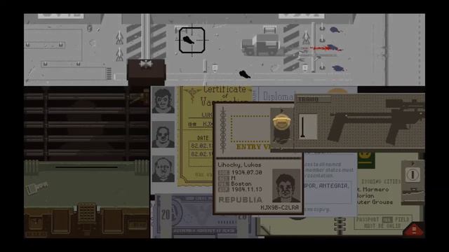 Papers Please Pt13 (Final): Not a happy ending... смотреть онлайн
