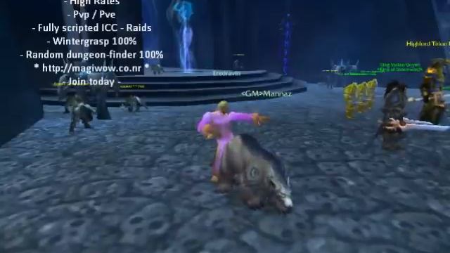MagisteriumWoW World of Warcraft Private Server 3.3.5 смотреть онлайн