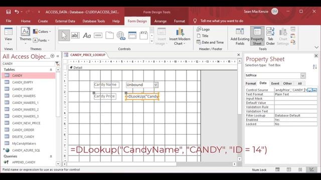How To Use DLookup In Microsoft Access