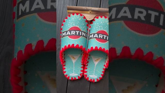Комнатные фетровые тапочки Martini ❤️ смотреть онлайн