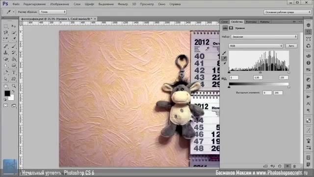 Начальный курс по Photoshop CS6 Исправление баланса белого Максим Басманов смотреть онлайн