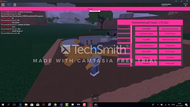 Roblox - Lumber Tycoon 2 SCRIPT Free Land, WalkSpeed BYPASS,TELEPORT &Much More смотреть онлайн