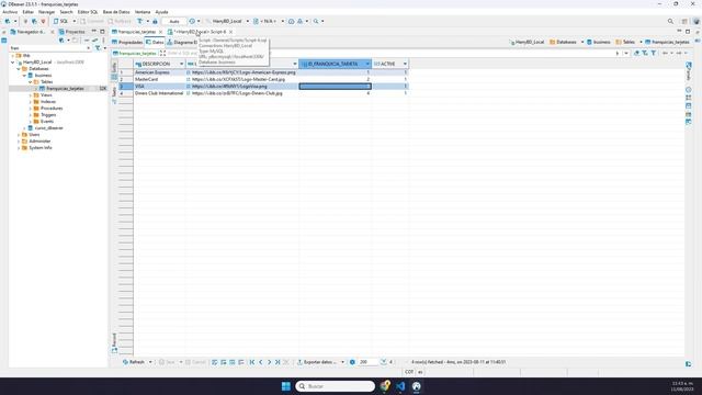 Curso de DBeaver | Como Cambiar El Orden De Columnas En La Presentación De Resultados Usando DBeave смотреть онлайн
