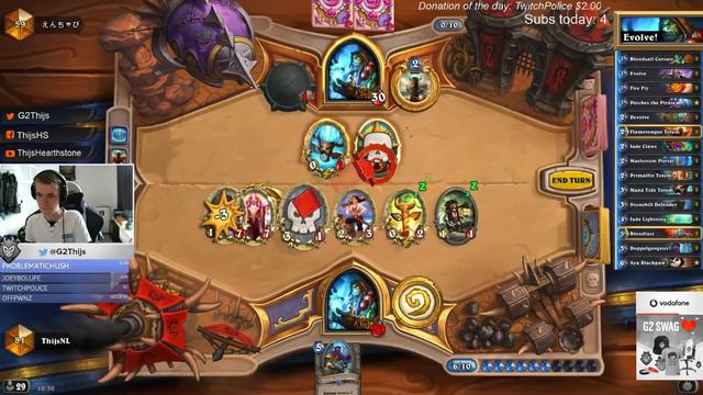 Hearthstone׃ New Evolve Shaman 2017 - Road to Top Legend EU смотреть онлайн