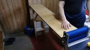 Мини линия для производства вощины Часть 3 Прокат воска через гладкие вальцы