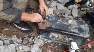 Как восстановить сгоревшую клемму АКБ, без  угольного электрода.