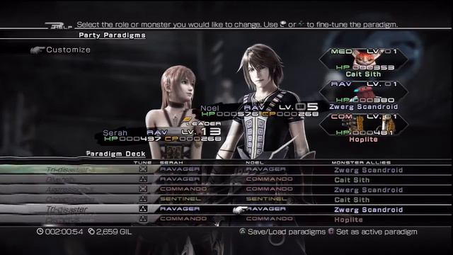 Final Fantasy XIII-2 Walkthrough | Part 06 - Unio Mystica & Ghast Fragment Sidequests смотреть онлайн