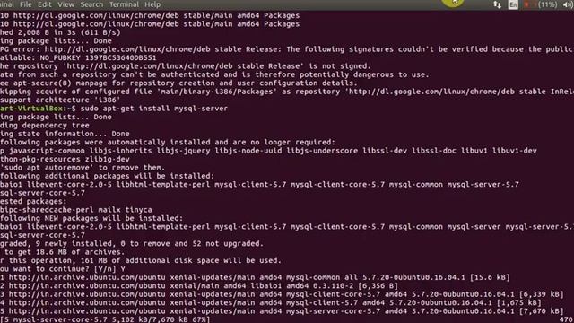 HOW to install MYSQL in ubuntu16.04 on virtualbox смотреть онлайн