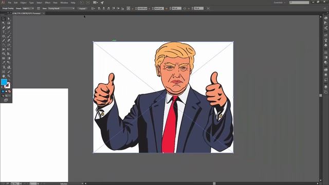 Image Trace - Convert a JPG, PNG to an editable vector graphic in adobe illustrator | Class #25 смотреть онлайн