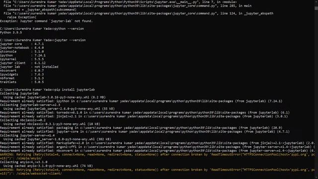 How to Install Jupyter Lab/Notebook in Windows 10 | Python | Jupyter смотреть онлайн
