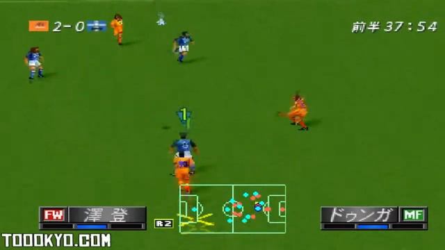 J League Jikkyou Winning Eleven 98 99 (PS1) смотреть онлайн