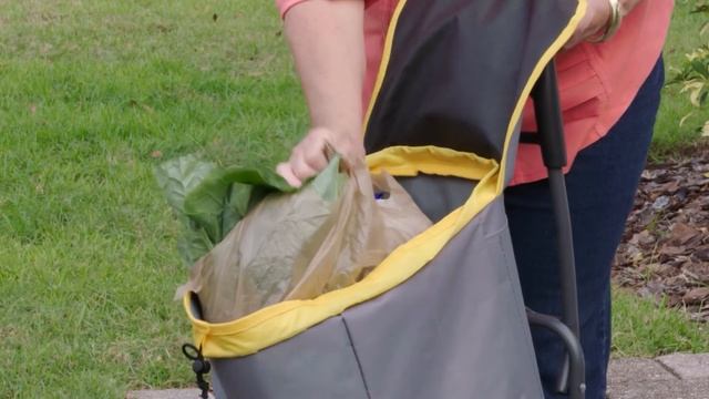 Сумка тележка с уникальной системой 3-х колес смотреть онлайн