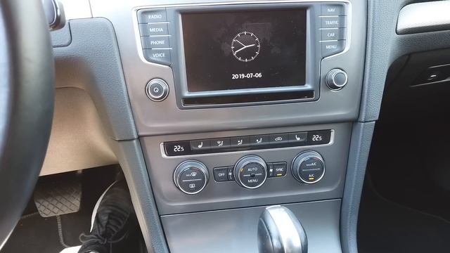 VW Golf MK7 Climatronic calibration adaptation смотреть онлайн